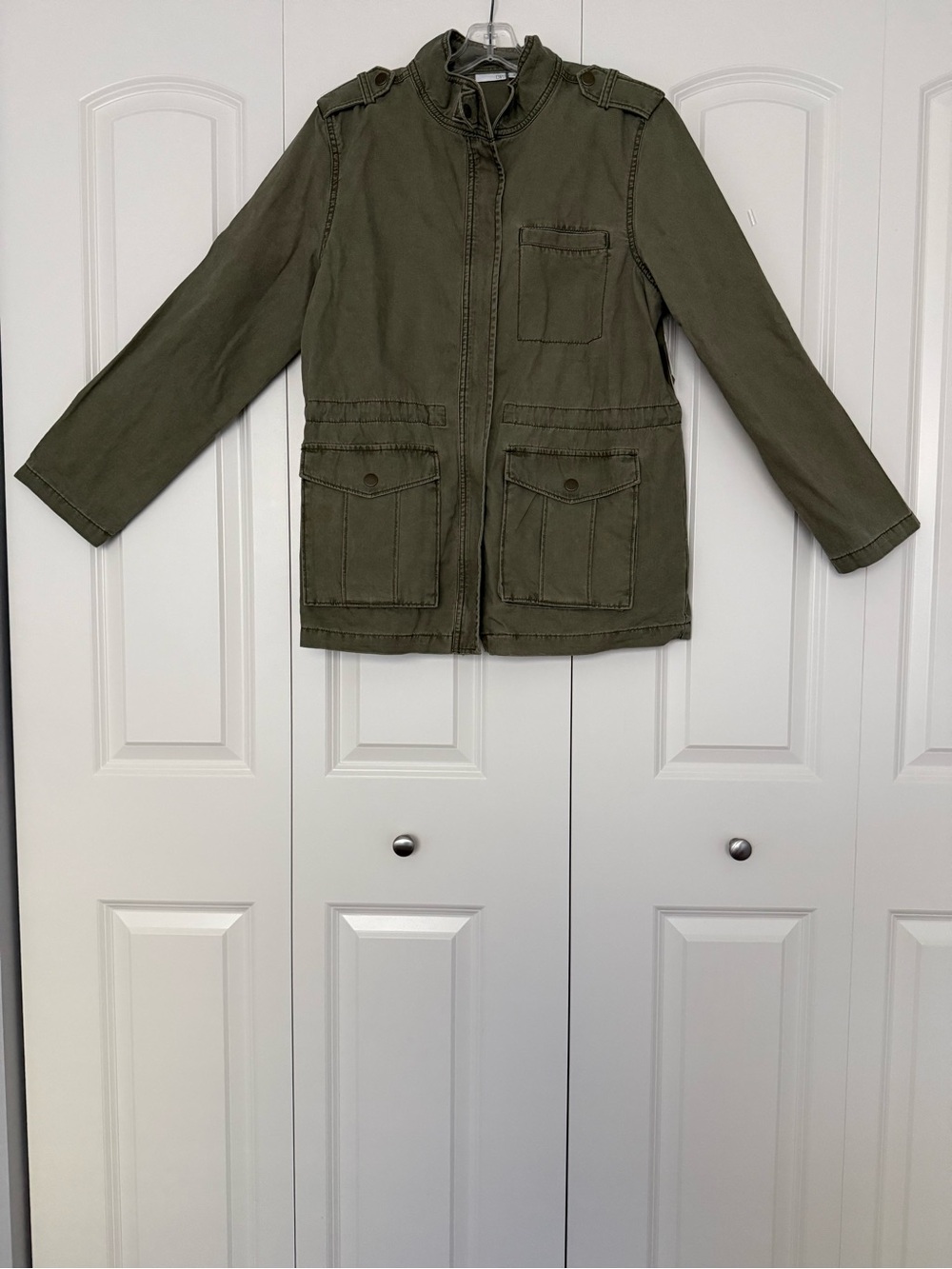 bp Olive Utility Field Jacket in Army Green